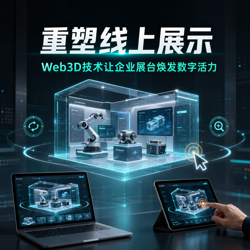 重塑线上展示：Web3D技术让企业展台焕发数字活力