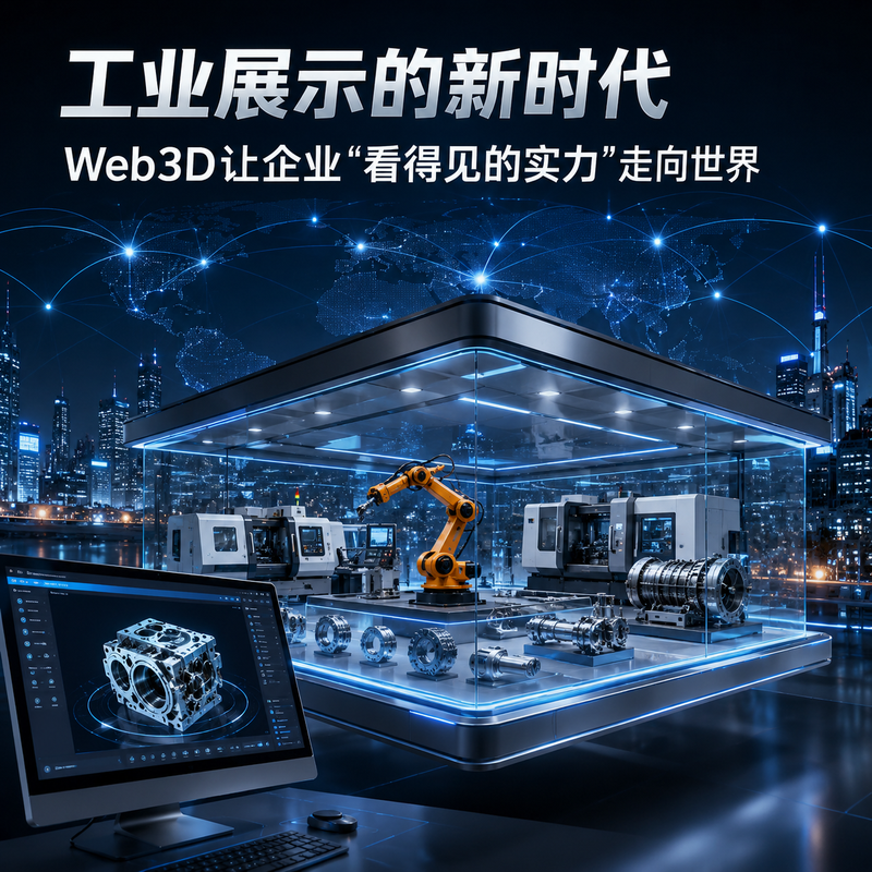 工业展示的新时代：Web3D让企业“看得见的实力”走向世界